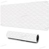 Black And White Gamer Mouse Pad XXL Gaming Mousepad Large Office Carpet Desk Mat Laptop Gaming Mats Desk Accessories Game Pads
