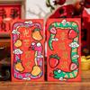 6PCS/SET Snake Pattern Red Pocket Hand Drawn Good Luck Hongbao Cute Luck Money Bag  New Year Gift
