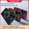 Luxury PU Leather Case For Vivo iQOO Neo10 Pro (China) Magsafe Magnetic Lens Protection Shockproof Cover For iQOO Neo9 Neo8 Neo7