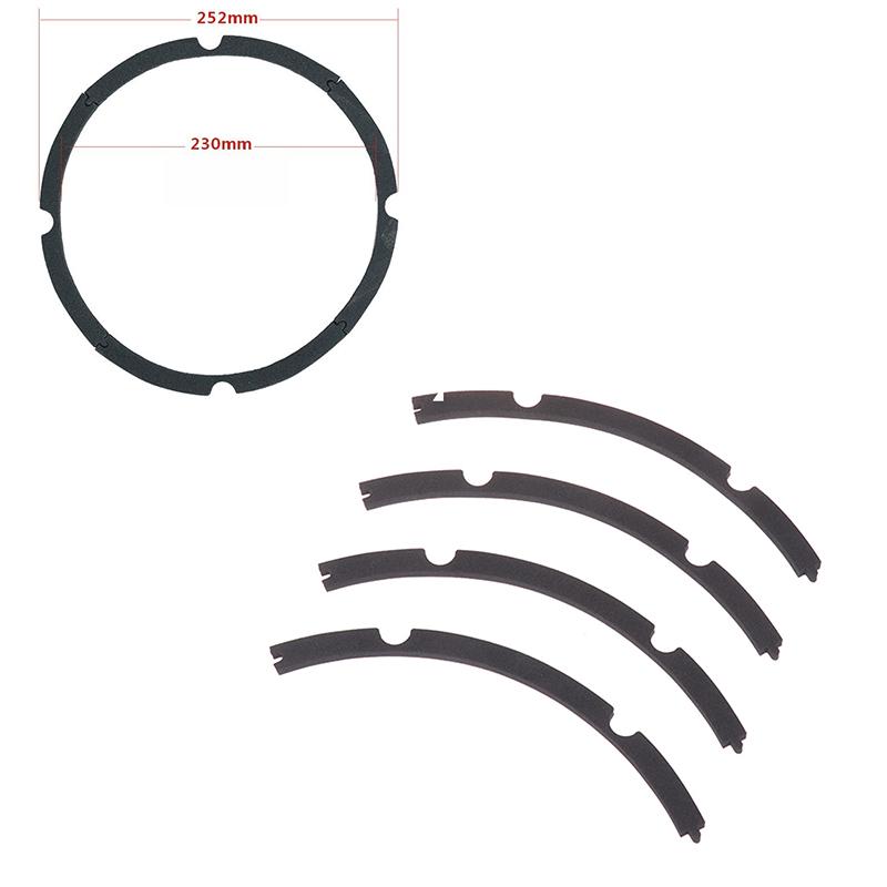 1 комплект резиновых деталей для ремонта динамиков Кольца с пенопластовым краем Гофрированный край Прокладка для края динамика Ремонт подвеса динамика Пенопластовый край Низкочастотный динамик