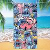 New Printed Beach Towel Stitch Kulomie Beach Towel Children'S Cartoon Towel Cloth