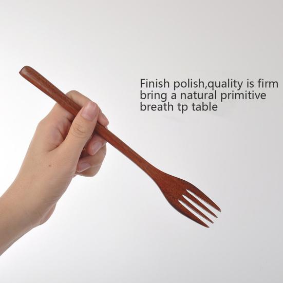 Полезная антипригарная нержавеющая кухонная утварь, удобная для захвата вилка для фруктов для ресторанов, вилка для печенья