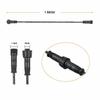 5pcs 3.3ft Garden Extension Cord IP67 LED Light Extension Cord  Garden Lighting