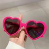 Heart Shaped Sunglasses Stylish Cute Multicolor Mirror Women Shades Trendy Retro Brand Design Fashion Gradient Eyewear