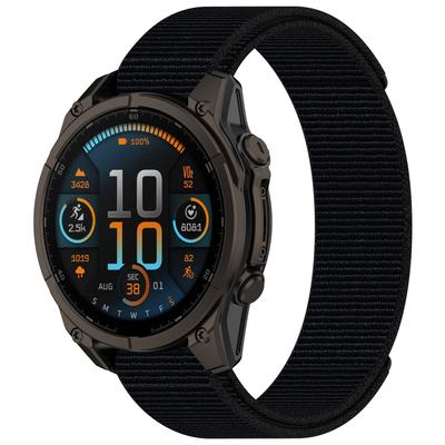 Для Garmin Fenix 8 43мм/Garmin Fenix 7S/6S Ремешок для часов Нейлоновый регулируемый ремешок на запястье