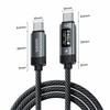 TOOCKI TX111C4 240 В OLED-дисплей USB-C кабель 1 м Быстрая зарядка Кабель для передачи данных 480 Мбит/с для ноутбуков/планшетов/телефонов