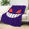 Фланелевое мультяшное теплое комфортное мягкое плюшевое одеяло G-Gengar игра для Крутого фан-арта дивана гостиной офиса спальни дорожный подарок