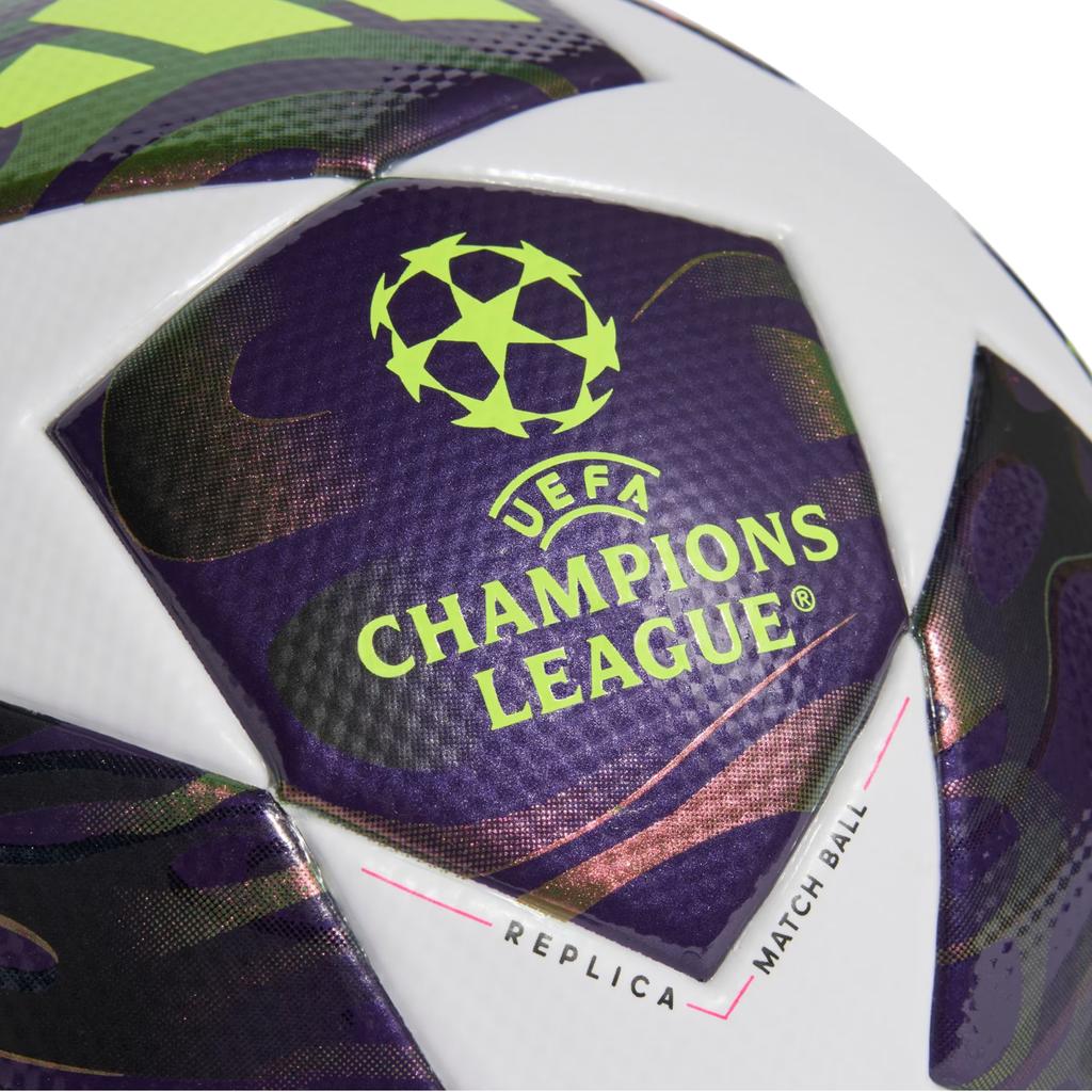 Футбольный мяч adidas UEFA Champions League FIFA Final League, Унисекс, фиолетовый