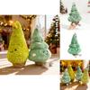 Christmas Tree Plush Cushion With Soft Short Plush For Holiday Cheer Gift