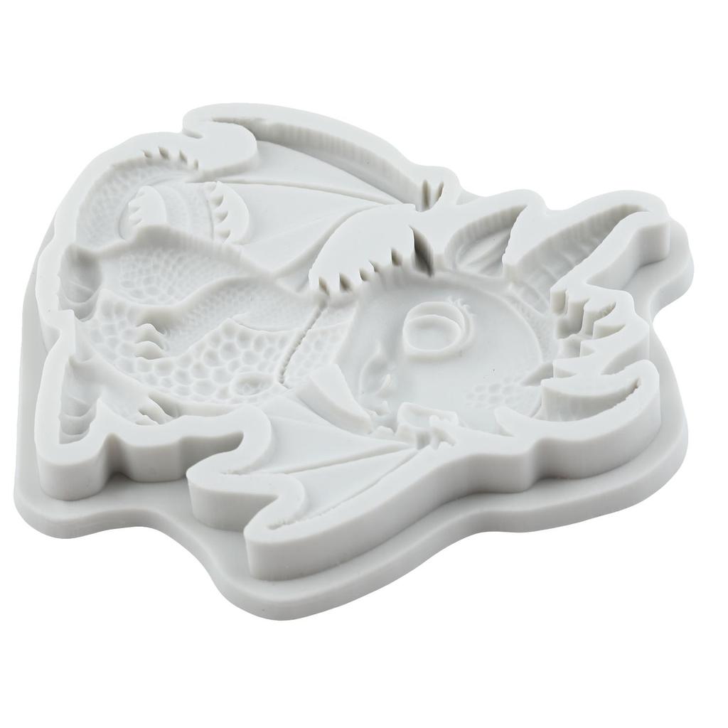 Dragon Silicone Mold Dragon Fondant Molds Cake Decorating Tools Cupcake Topper Candy Resin Clay Chocolate Gumpaste Mold