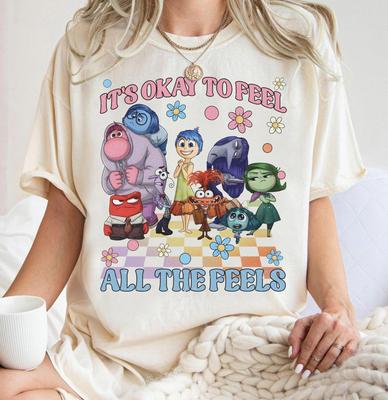 It's Okay To Feel Shirt, Inside Out All The Feels Shirt, Gift for Teacher