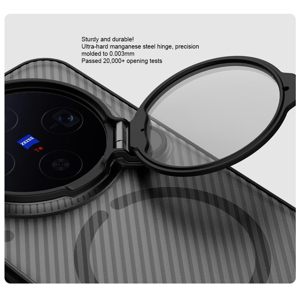 Для Vivo X300 Pro Чехол для телефона Nillkin CamShield Prop Магнитная Прозрачная версия Жесткий ПК+ТПУ Оболочка Ударопрочная Задняя крышка