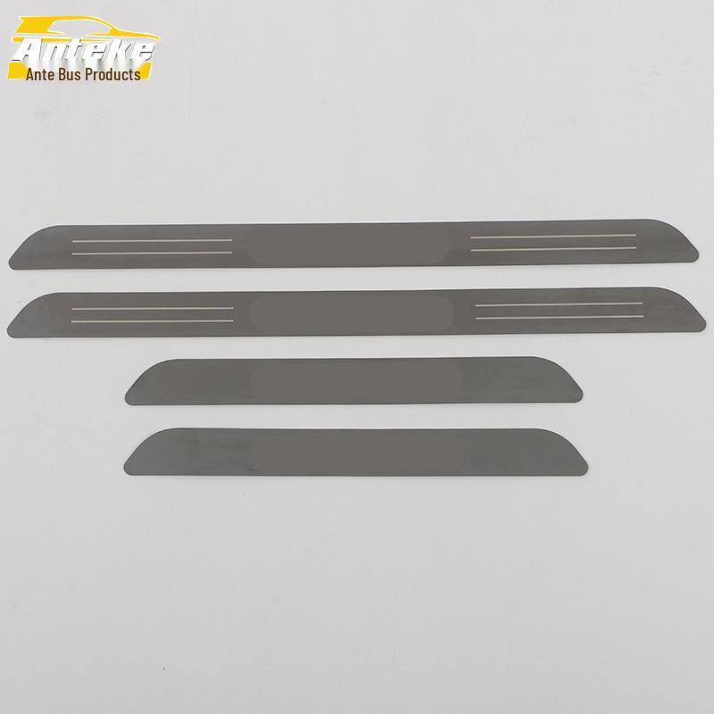 Compatible with Hongqi 23 HS7 Door Sill Trim, Bumper Pedal Sticker, Car Decorative Accessory.