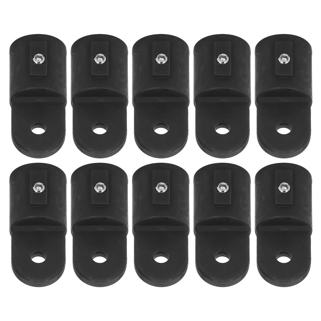 10Pcs RV Bimini Top Cap Nylon Compact Versatile Sturdy Boat Bimini Fitting Top Cover Cap for Yacht F