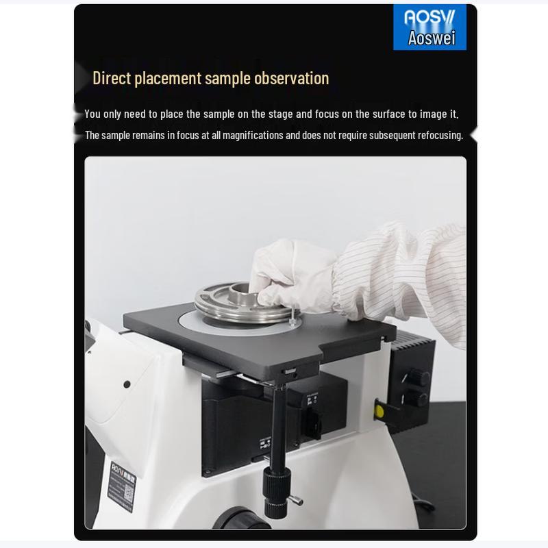 AOSVI TM28-HK830 Inverted Metallurgical Microscope