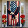Американский Орел Баннер Дизайн Крылатого Орла Баннер с Орлом США Патриотический Фон Графическая Печать Флаг Тематический Фон
