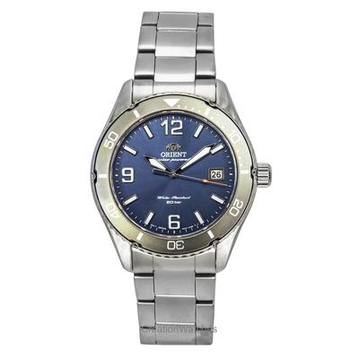 Мужские часы Mako III из нержавеющей стали с синим циферблатом и солнечными батареями RA-WJ0002L 200M