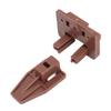 10 set With Screws Drawer Track Guide Plastic Drawer Replacement Parts Drawer Slide Glides  Drawer