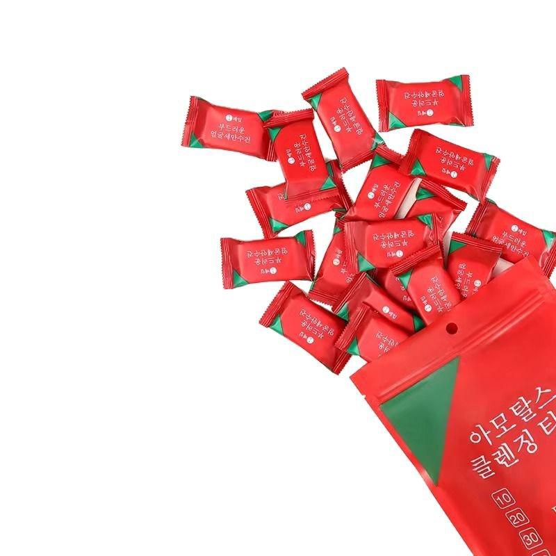 Pure Cotton Compressed Travel Towels - Portable, Thick, Disposable Set