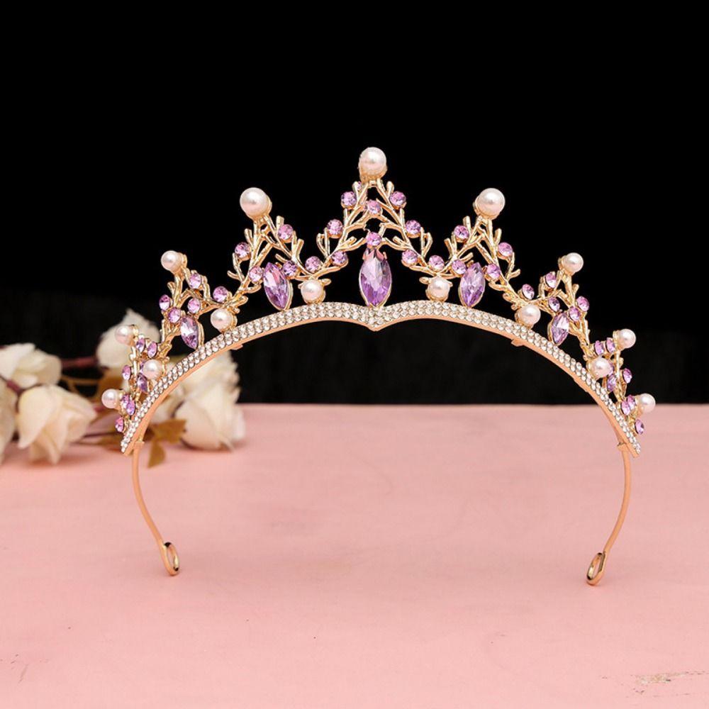 Retro Wedding Hair Accessories Baroque Vintage Bridal Tiara Queen Crown  Wedding Ceremony