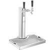 Dual Taps Kegerator Tower Kit Kegerator Beer Tower & A-System Keg Coupler