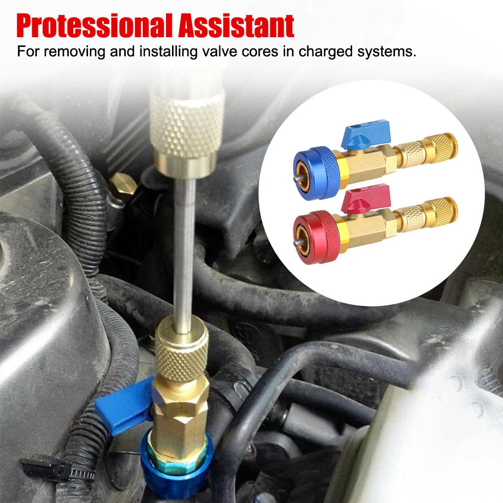 Инструмент для высокого и низкого давления, предохранительный адаптер, заправочное соединение, медный клапан R340A, ремонт кондиционеров и фторидный холодильный инструмент