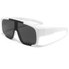 Non-polarized Oversized Fit Over Sunglasses for Women Men Trendy Square Shades for Driving Riding  Riding That Can Be Worn Over Other Glasses