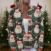 Women'S Christmas Sweater Cute Fun Christmas Sweater Fall And Winter Long Sleeve Knitted Sweater
