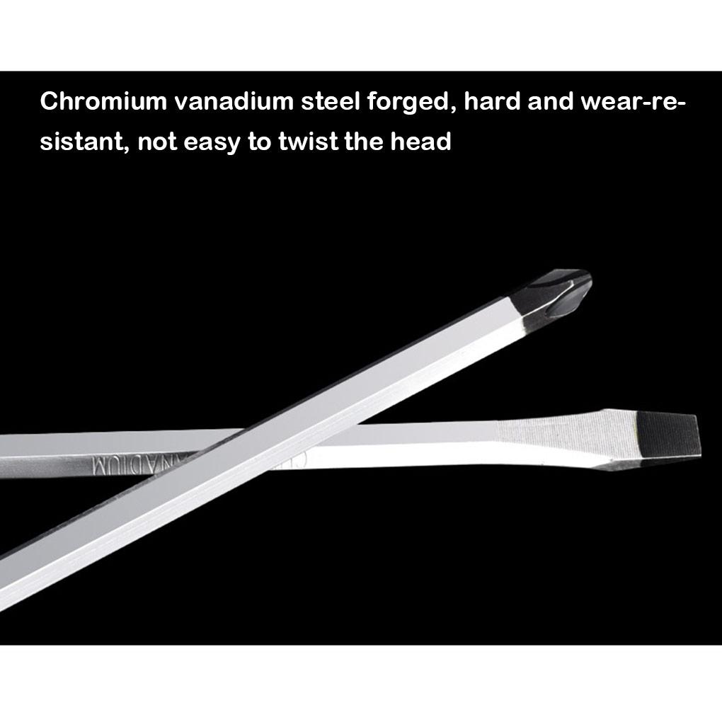 Отвертка из легированной стали Портативная промышленная отвертка Разборка Установка Ручной ремонтный инструмент Замена