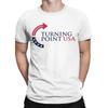 Turning Point USA Charlie Kirk T Shirt Men Women Cotton Funny T-Shirts Round Collar Tees Short Sleeve Tops Gift Idea