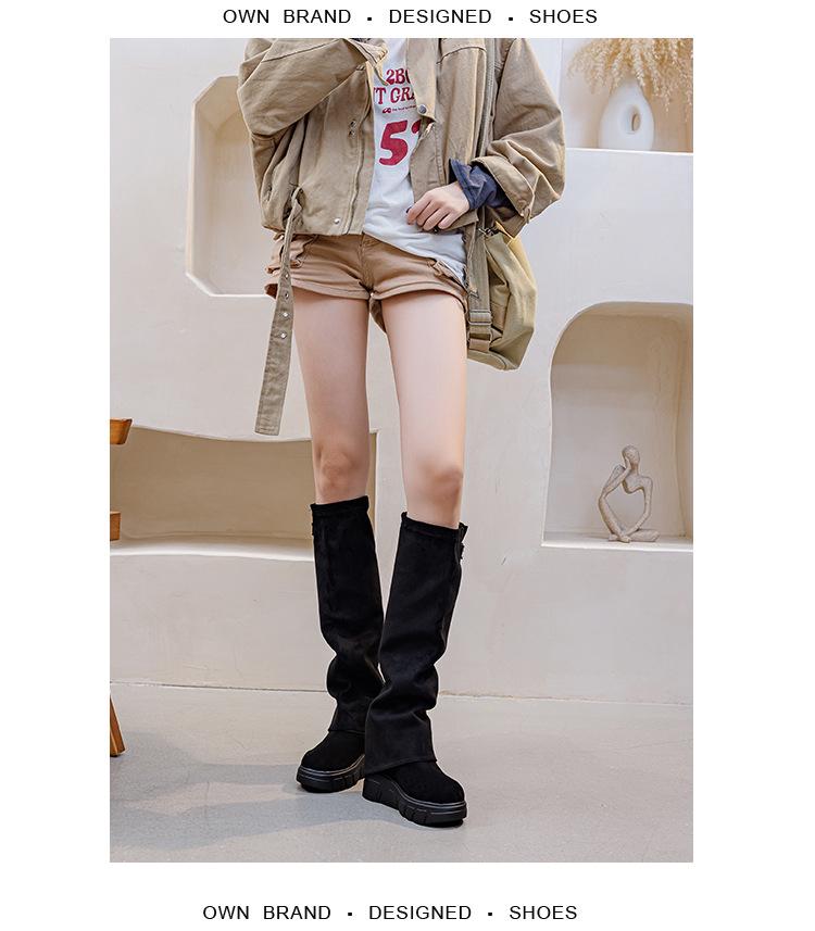 Двусторонние рукава, высокие ботинки, отстегивающиеся длинные ботинки: Трендовый дизайн с полуоткрытым носком для женской моды Осень/Зима 2025.