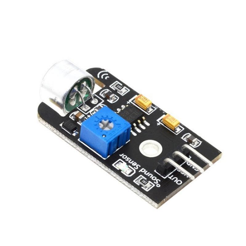 Electronic Building Blocks High Sensitivity Microphone Sound Sensor Module Analog Output Detect sound level