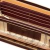 Длинный кошелек с круглой молнией TK Surface Accessory Bordeaux [Takeokikuchi] для мужчин