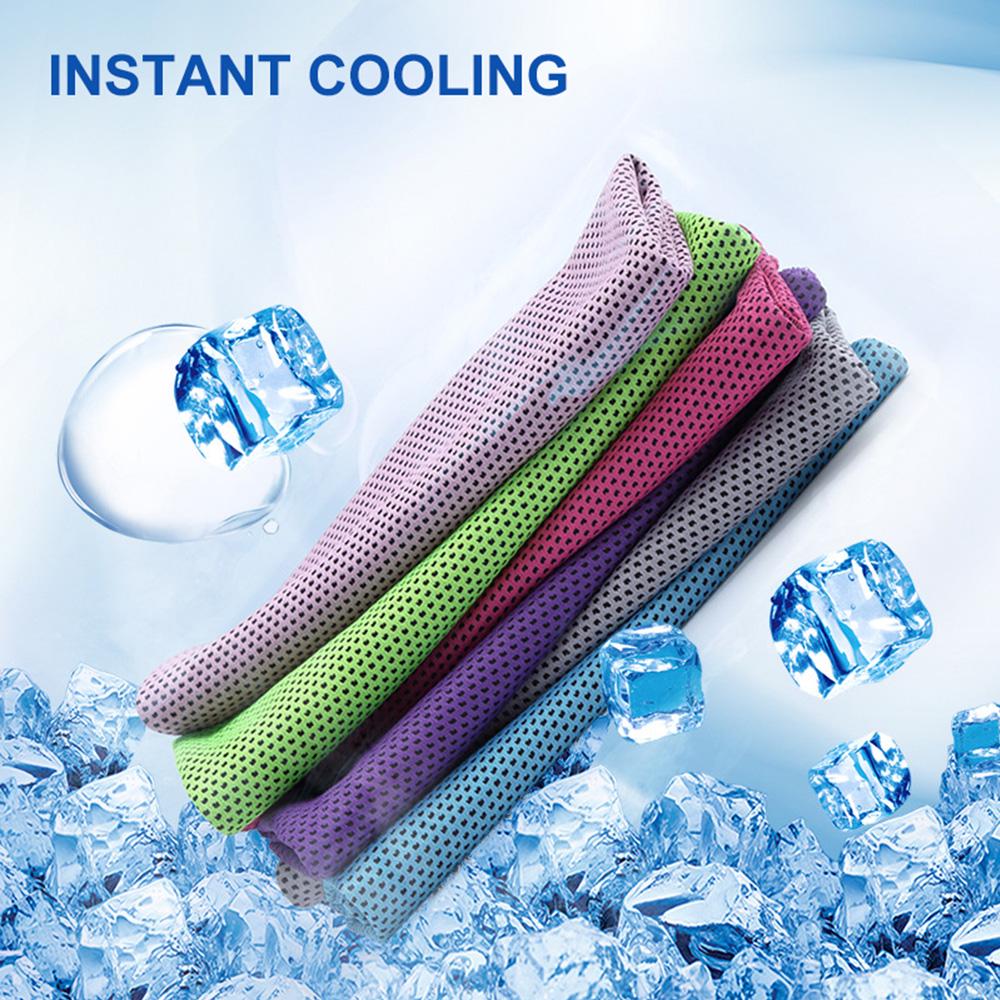 Beach Cooling Towels Yoga Blanket Ultra-thin for Sports Workout Fitness Gym Pilates Travel Camping