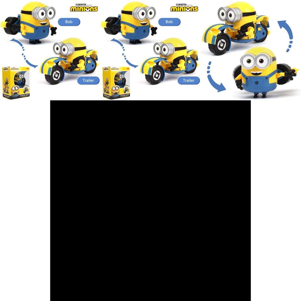 Гадкий Я Миньоны Кевин Стюарт Боб Фигурка Деформация Модель Игрушечная Машинка Соберите Всю Линию Для Максимального Экшена!