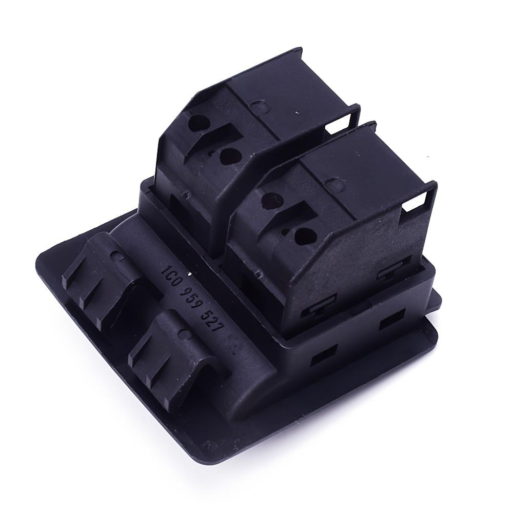 1C0959855/1C0959527 Electric Power Master Window Switch Button for VW Beetle 1998-2010 Left Side Installation 4-Pin Plug