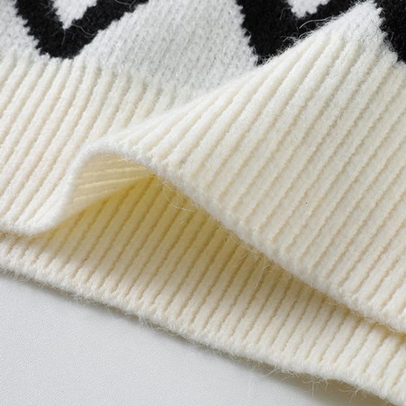 Свободный вязаный свитер, мужской осенне-зимний новый стильный теплый свитер с круглым вырезом, тканый свитер, мужская модная рубашка Explosion