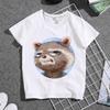 Childrens Tshirt Qversion Doctor Strange Pure Cotton Printed Round Neck Parent Child Wear Unisexs and Womens Short Sleeves