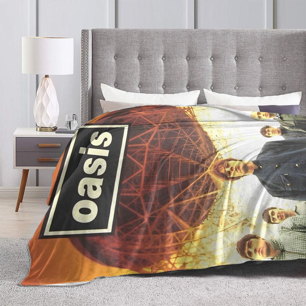 Ossis Band Warm Blankets Picnic Plush Throw Blanket Novelty Home Decor Flannel Bedspread Sofa Bed Cover