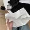 Женские трусики большого размера на весну и осень, маленькие цветочные, свежие, с хлопковой ластовицей