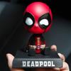 1X Deadpool Shaking Head Phone Bracket Car Dashboard Decorative For Toy Gifts