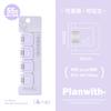 Multifunctional Mini Clip Jelly Color File Holder Note Organizer Adorable Desk Accessory for Papers Exam Sheets Cute Stationery