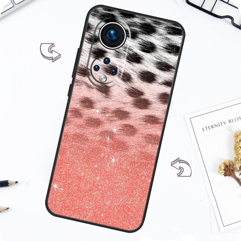 Чехол с леопардовым принтом для Honor Magic 7 5 6 Lite Honor 200 Pro X8b X9a X8a X8 X9 X9c X9b 50 70 90 Lite