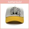 Mouse Cotton Cartoon Kids Baseball Cap With Short Brim For Play Outdoor