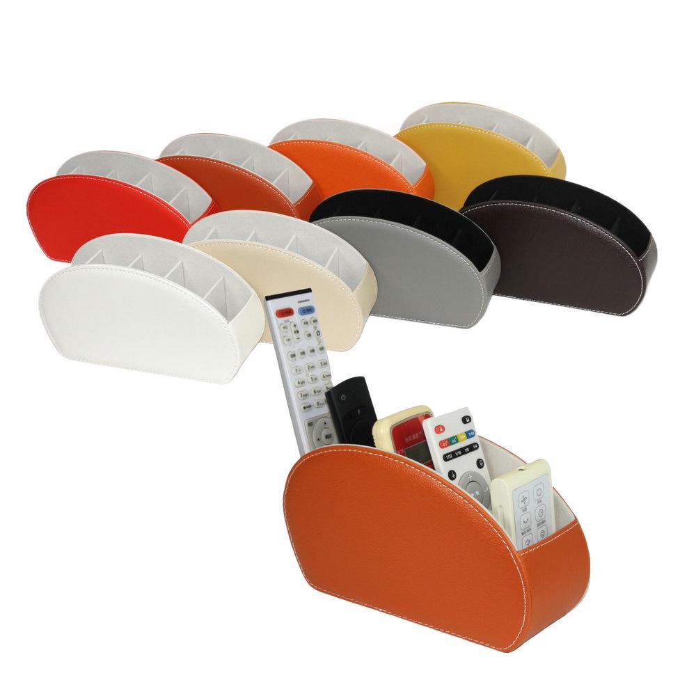 Remote Control & Desktop Organizer, PU Leather, Model LG8175