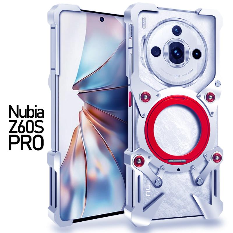 Luxury Thor Heavy Duty Armor Metal Aluminum Phone Case For Zte nubia Z80 Z70 Z70S Z60 Z50 Z40 Z30 Pro Ultra Fundas Coques Bumper