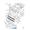 LR095346 Front Bumper Towing Eye Cover for 2017 Land Rover Range Rover Velar