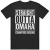 Крутая футболка Terence Bud Crawford Straight Outta Omaha Отличная идея для подарка