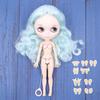 ICY DBS Blyth Doll White Skin Glossy Face Matte Face Joint Body with Hand Set A&B 1/6 Bjd Suitable Diy Makeup Special Price