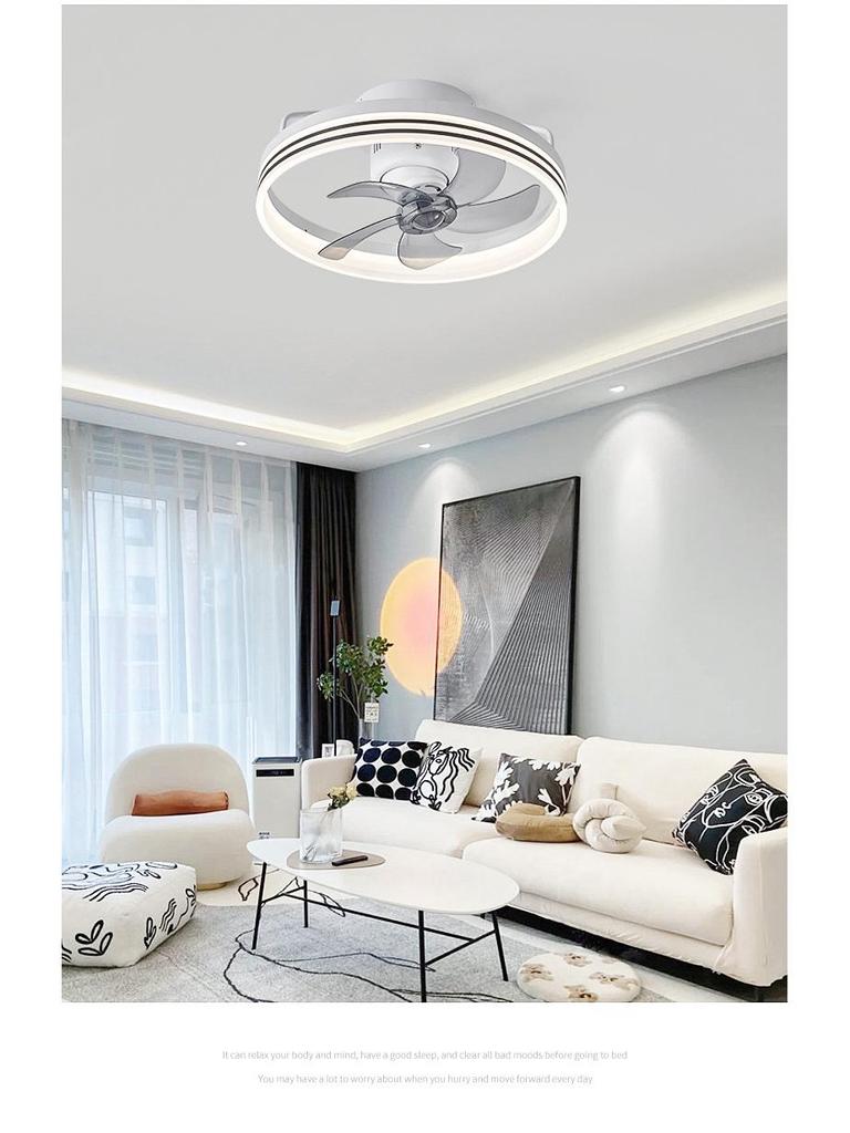 Ретро промышленный светодиодный потолочный вентилятор с инвертором